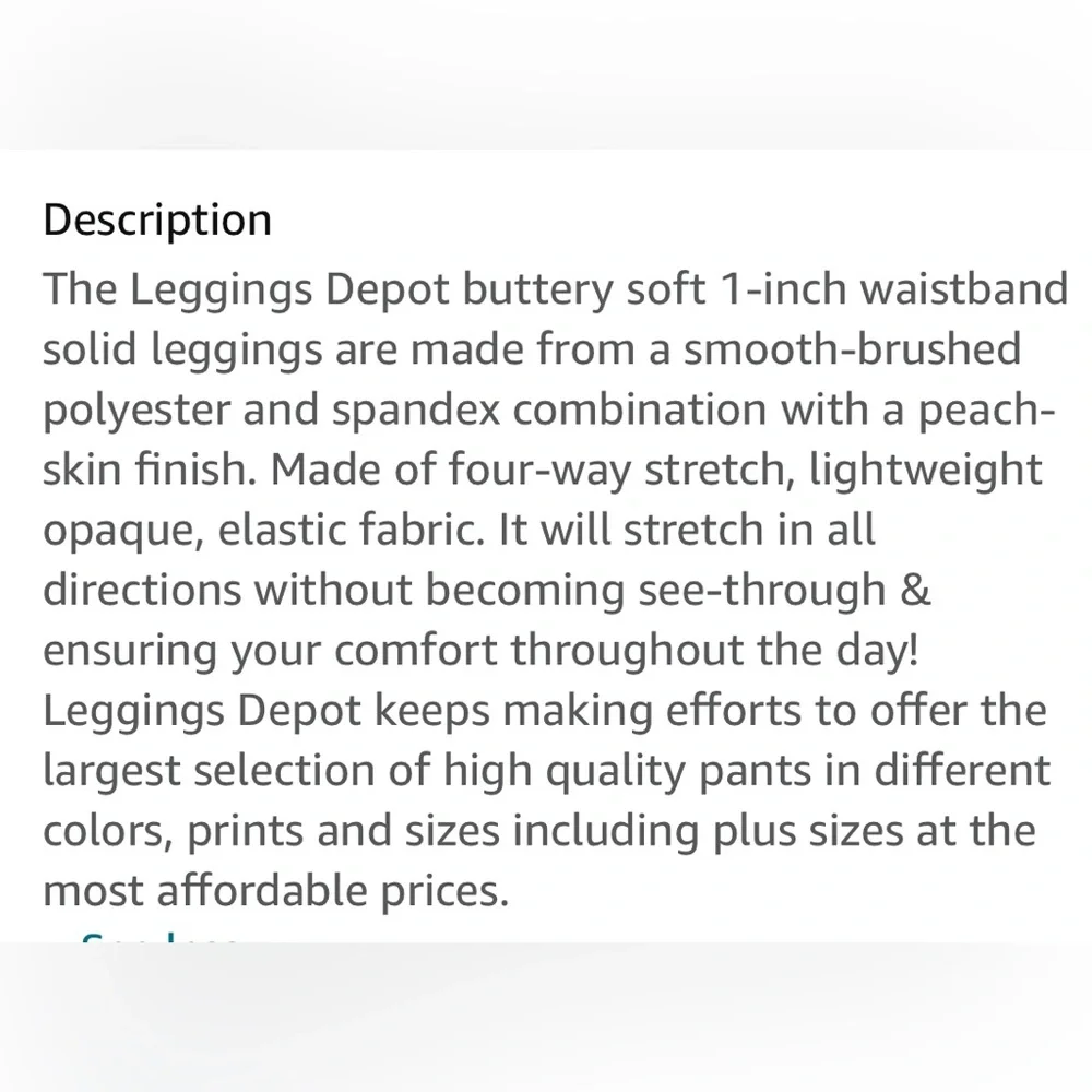 One size legging depot yellow leggings - worn once - super soft! - Picture 4 of 7